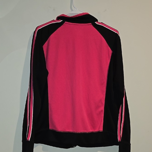 Made for Life Pink and Black Sporty Bomber Jacket - Picture 3 of 4
